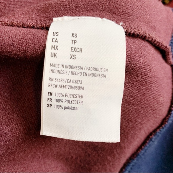 AEO Full Zip Varsity Sweatshirt - Picture 5 of 6